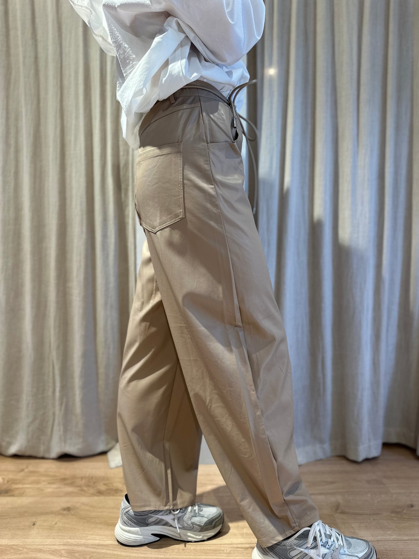 Timo pantalon taupe