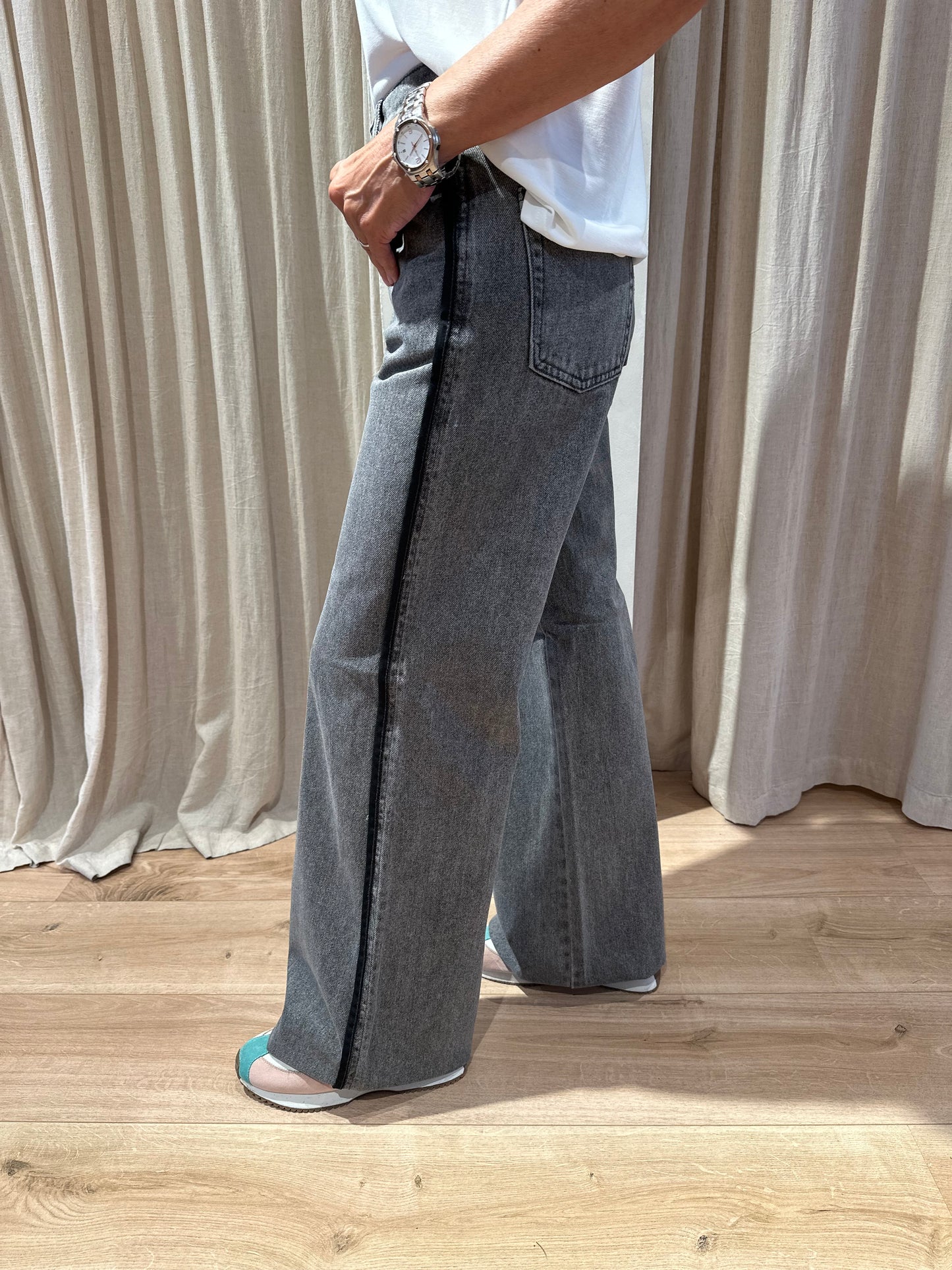 Fleure gris jeans