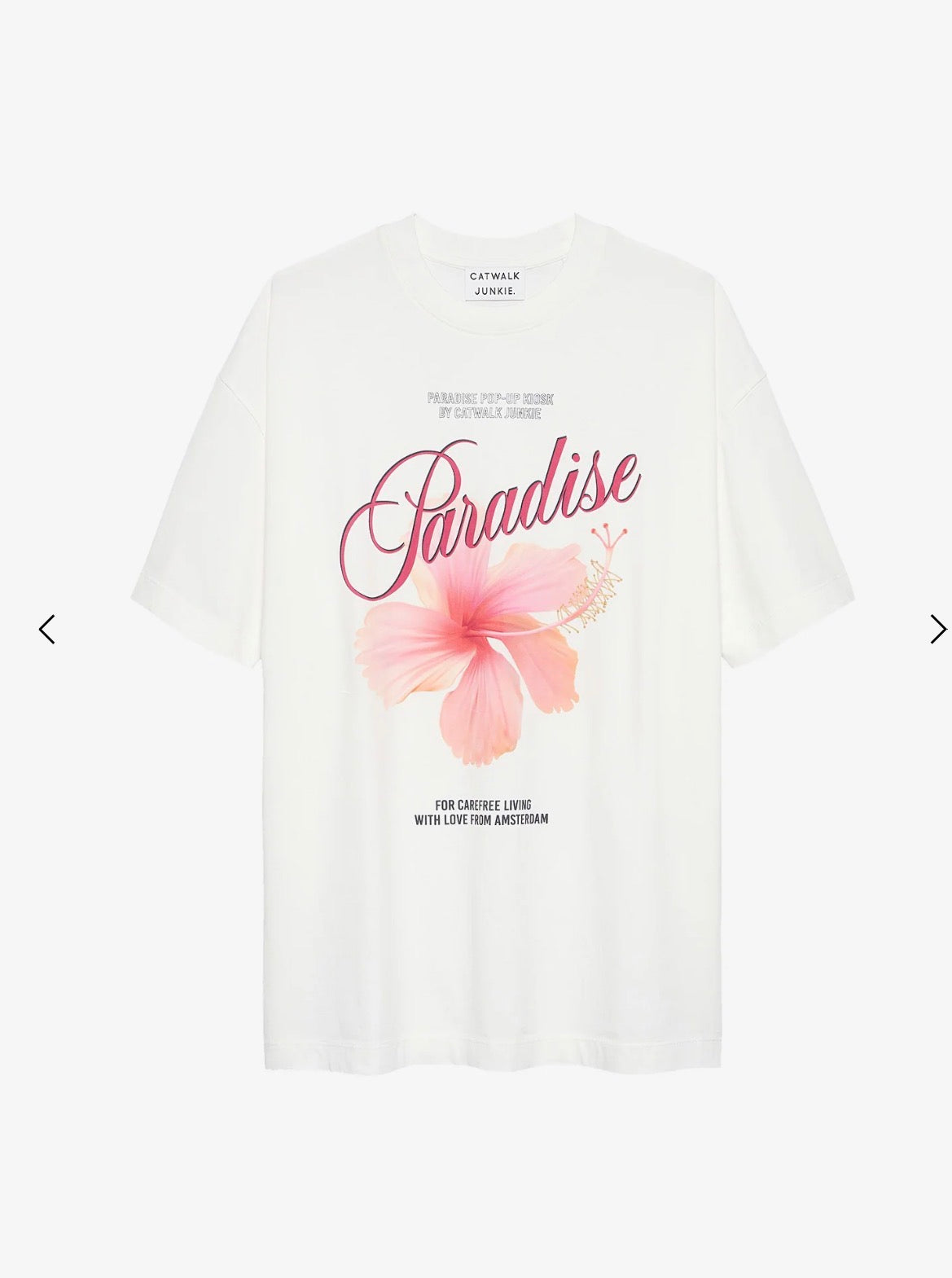 T-shirt Oversized graphic - Off White