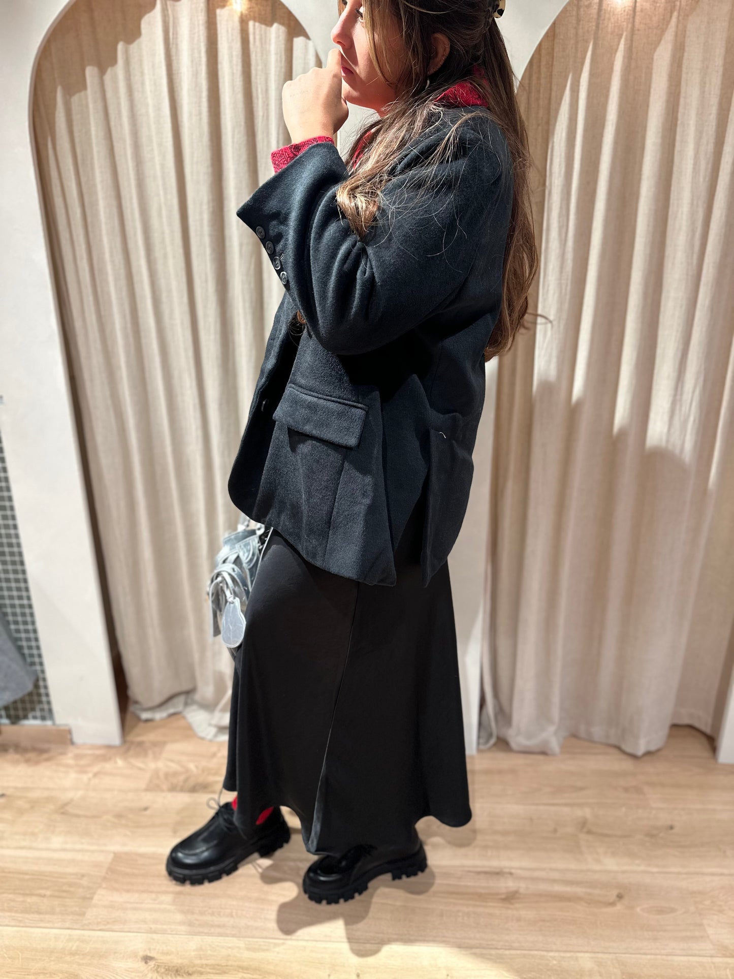 Veste boy - noir