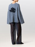 Oversizee ulva jumper flower