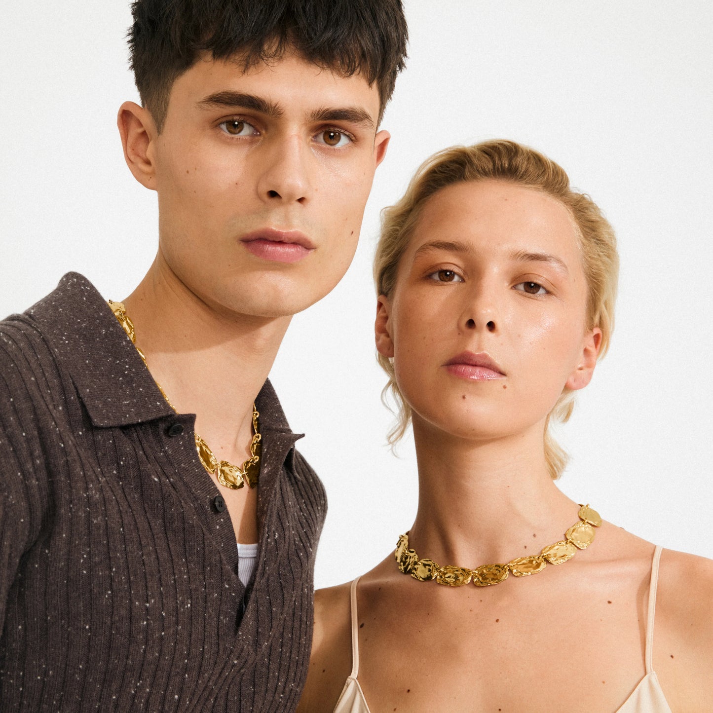 Collier SHIFT plaqué or