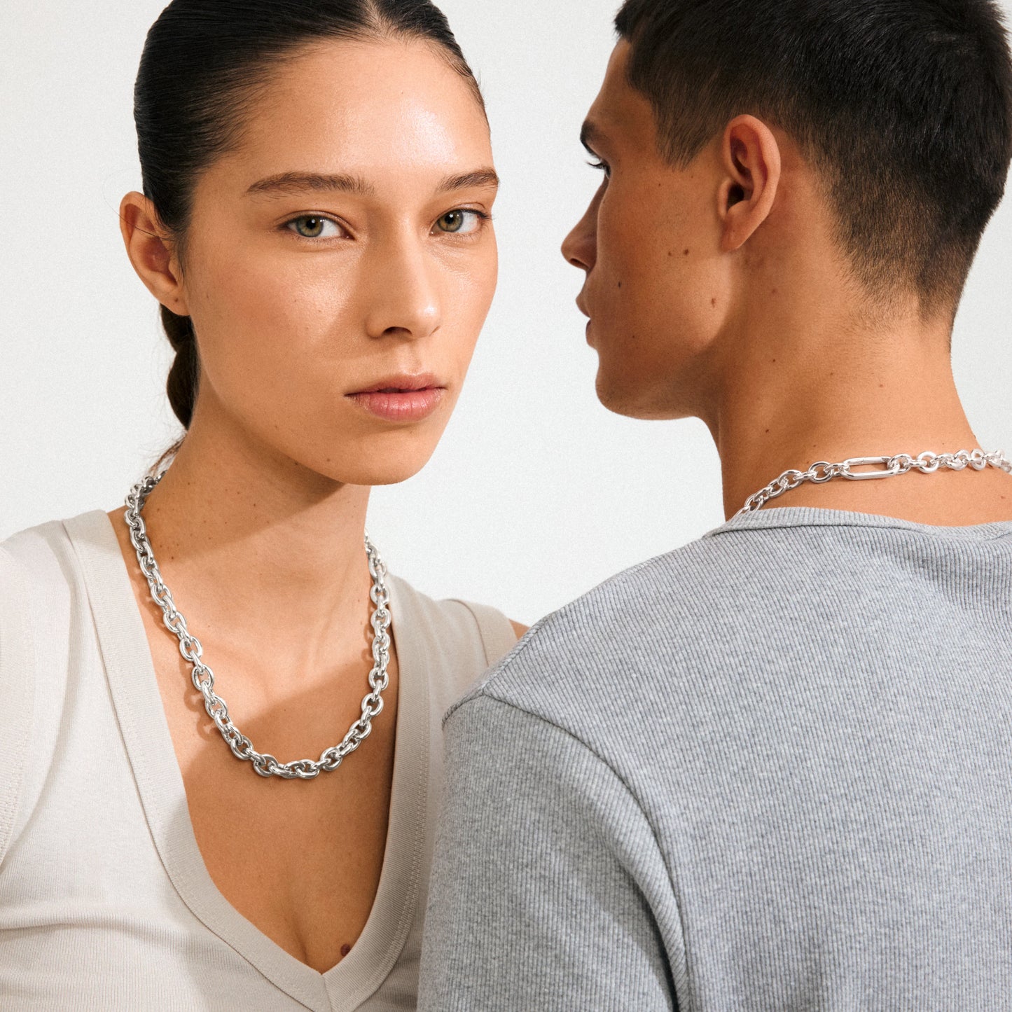 Collier PHASE argent
