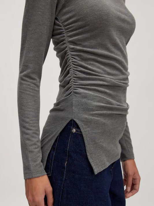 Imelda longsleeve - dark grey
