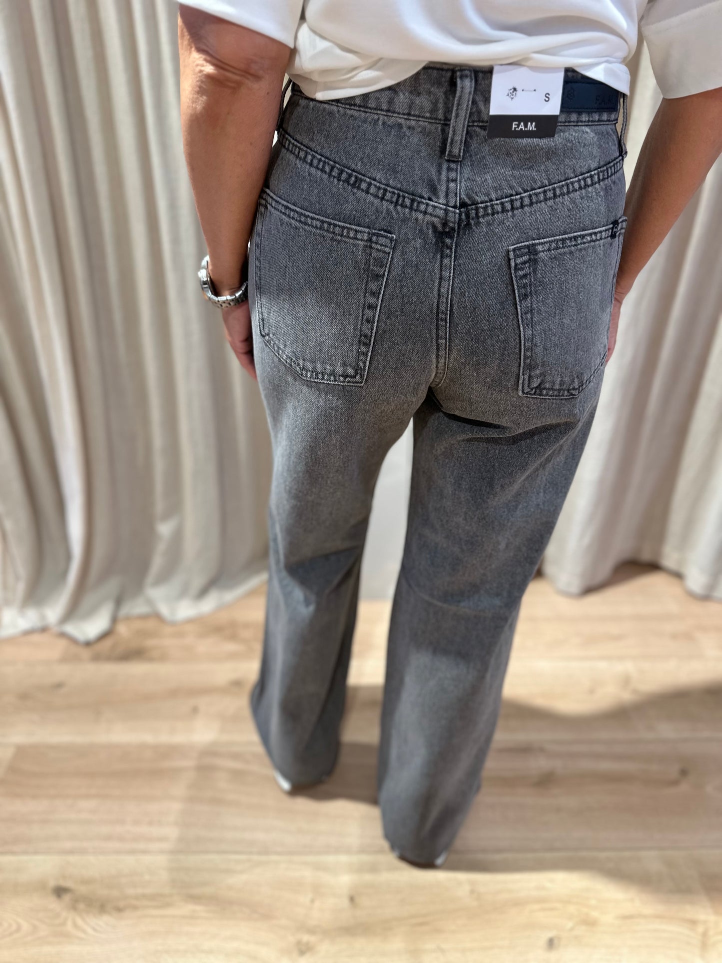 Fleure gris jeans