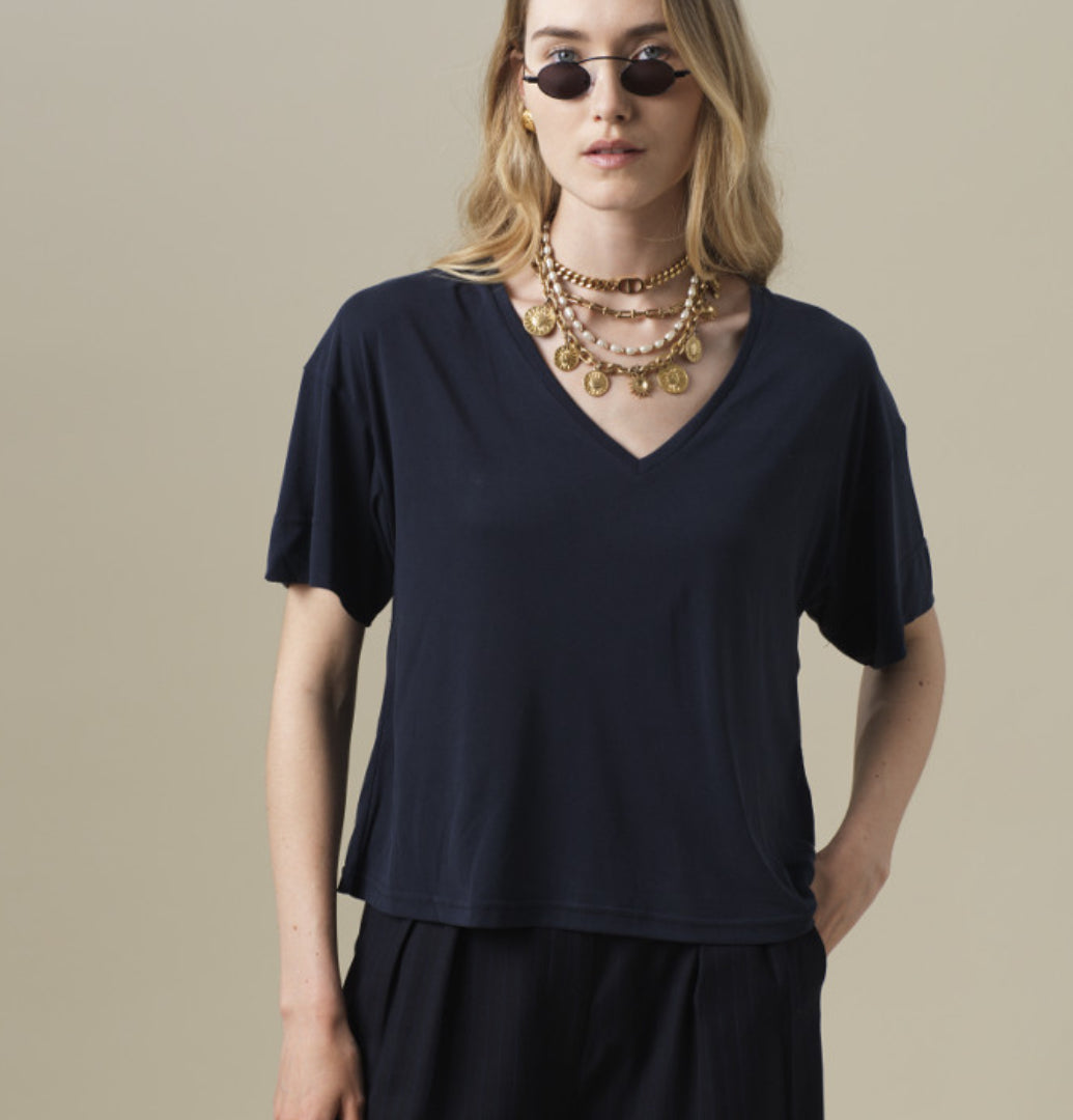 T-shirt anya - denim