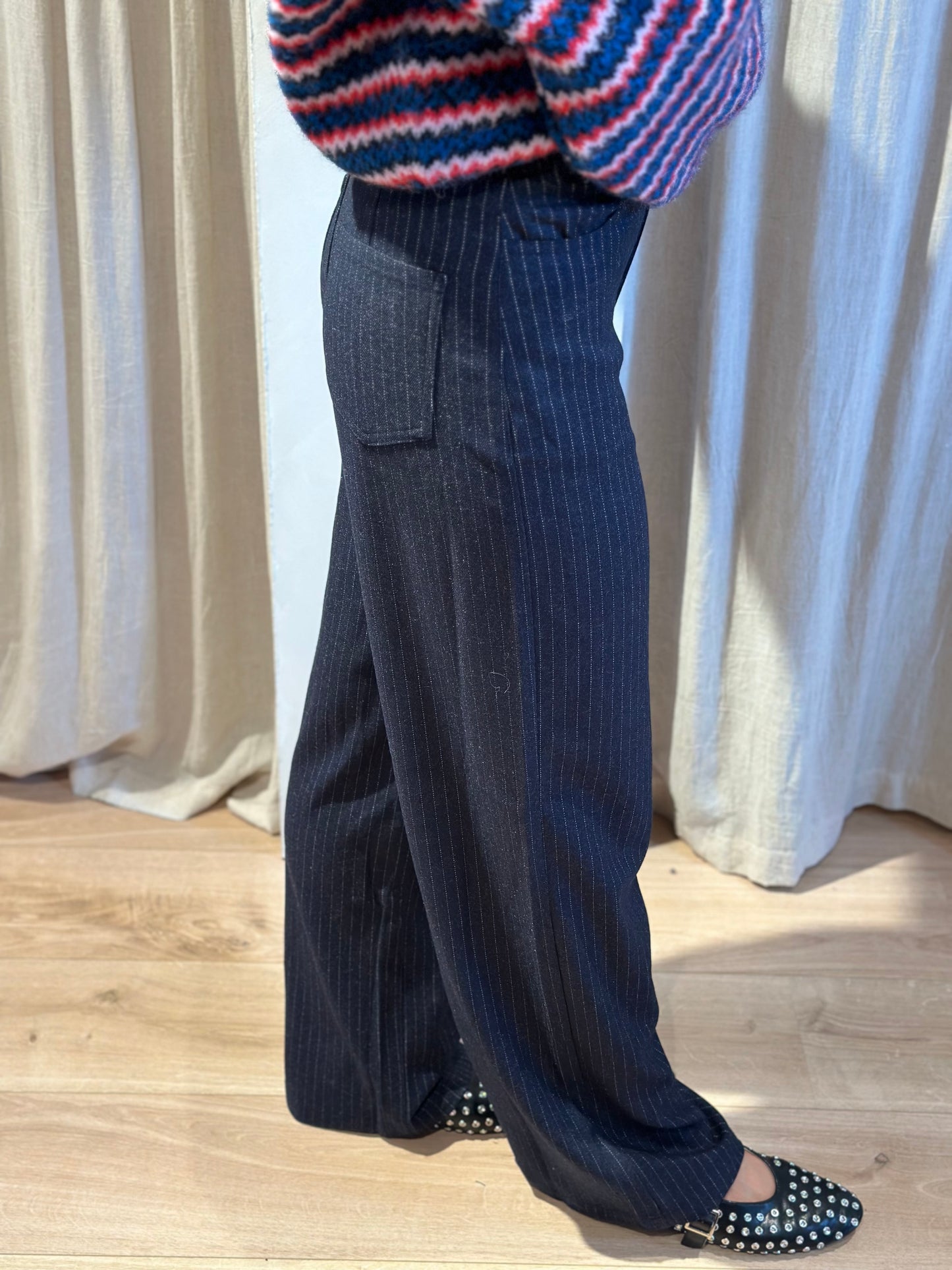 Pantalon pali - rayures