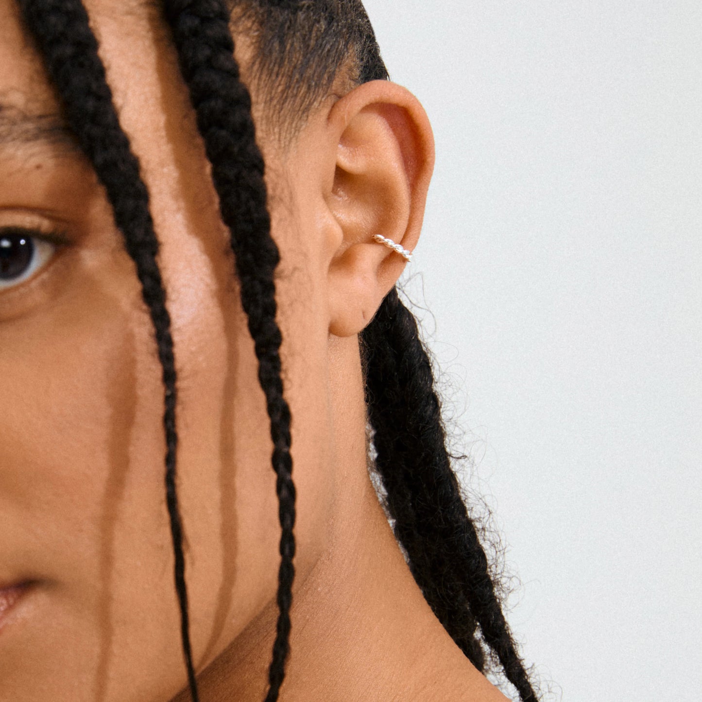 YEAL ear cuff silver-plated