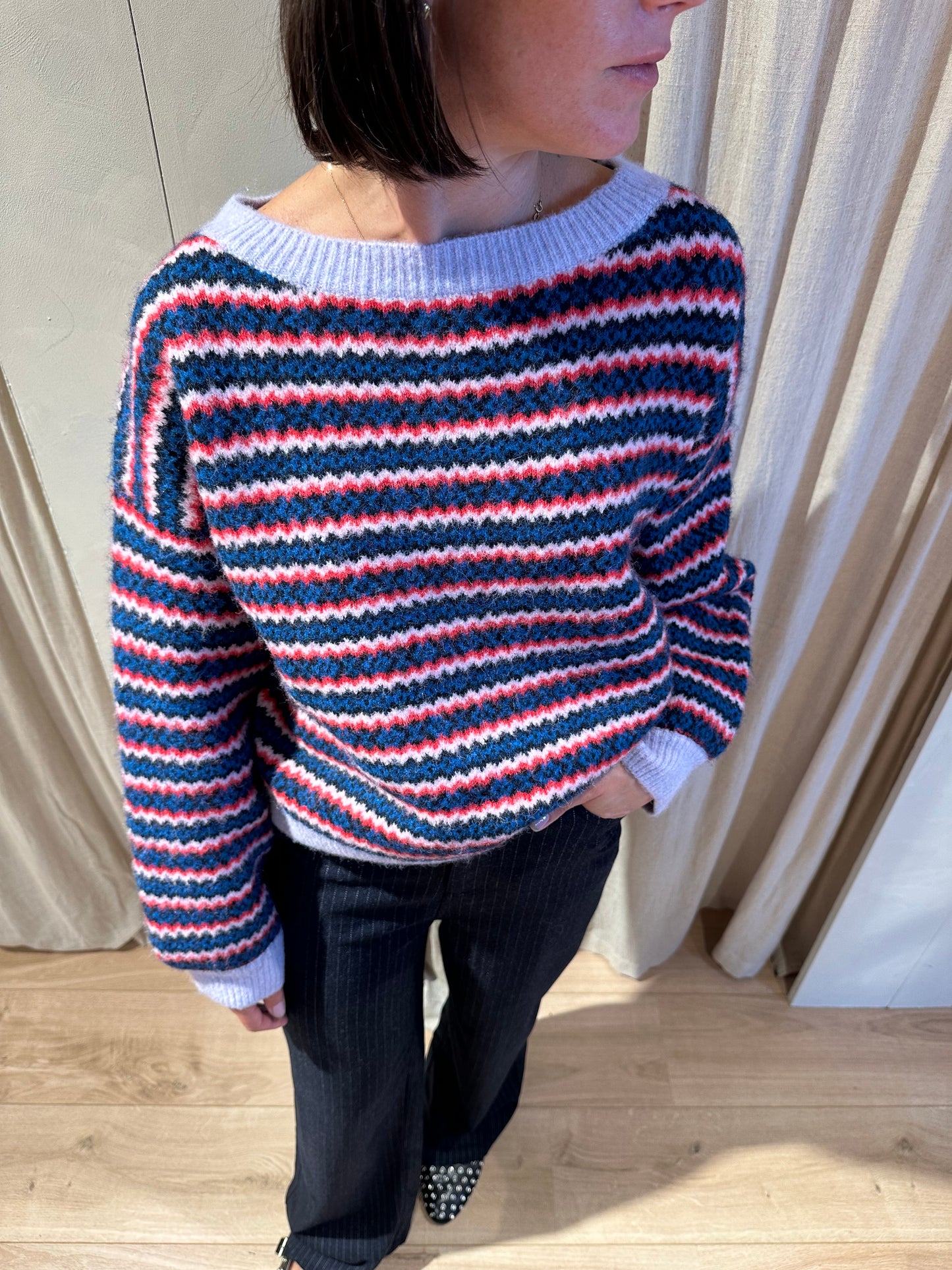 Pull Maelys - rayures