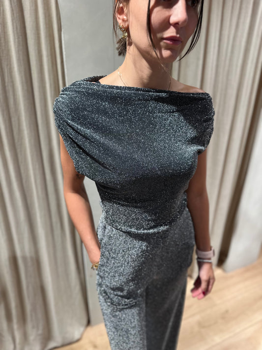 Blouse thao - argent