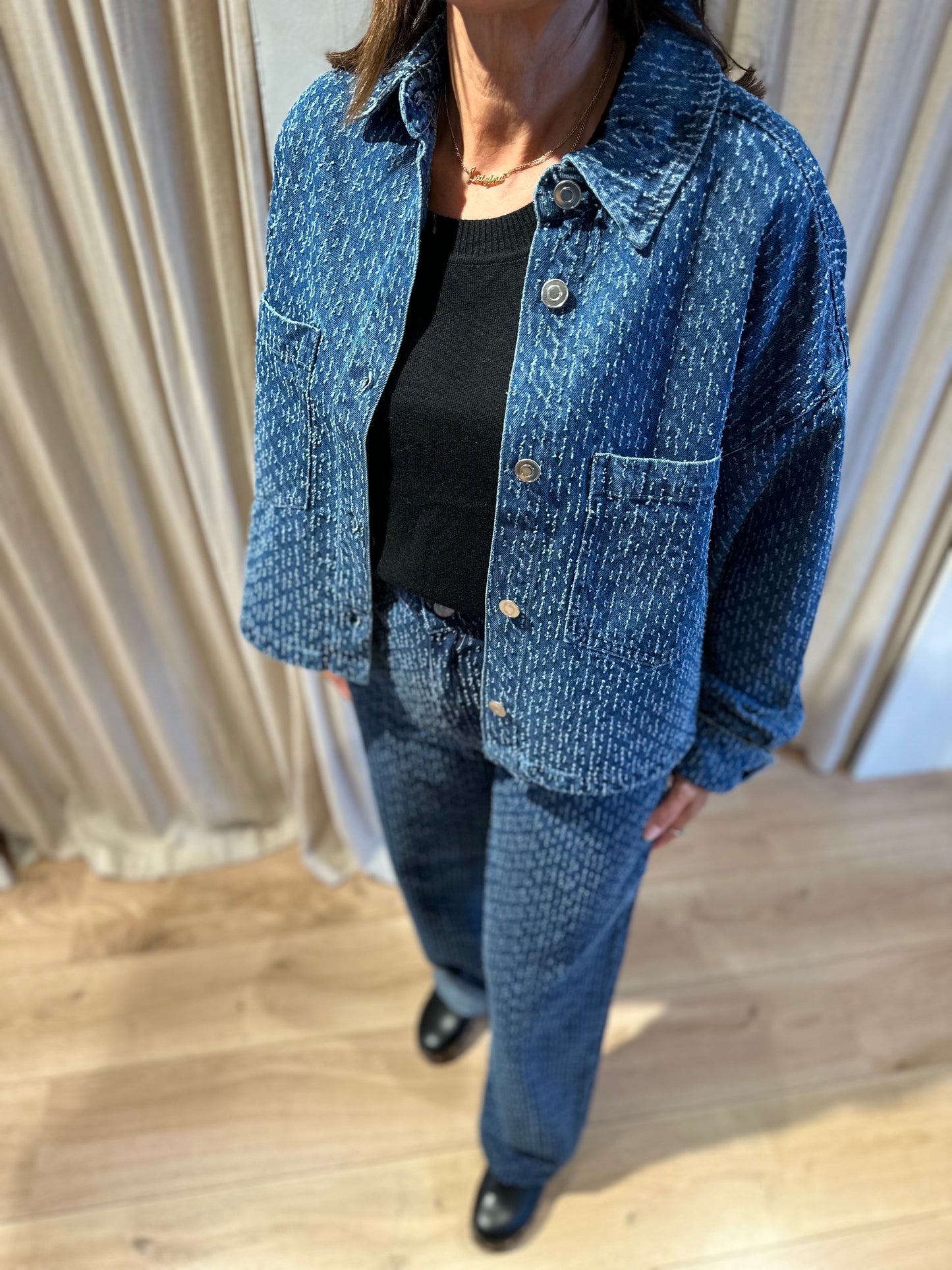 Tahua Denim blouse - light blue