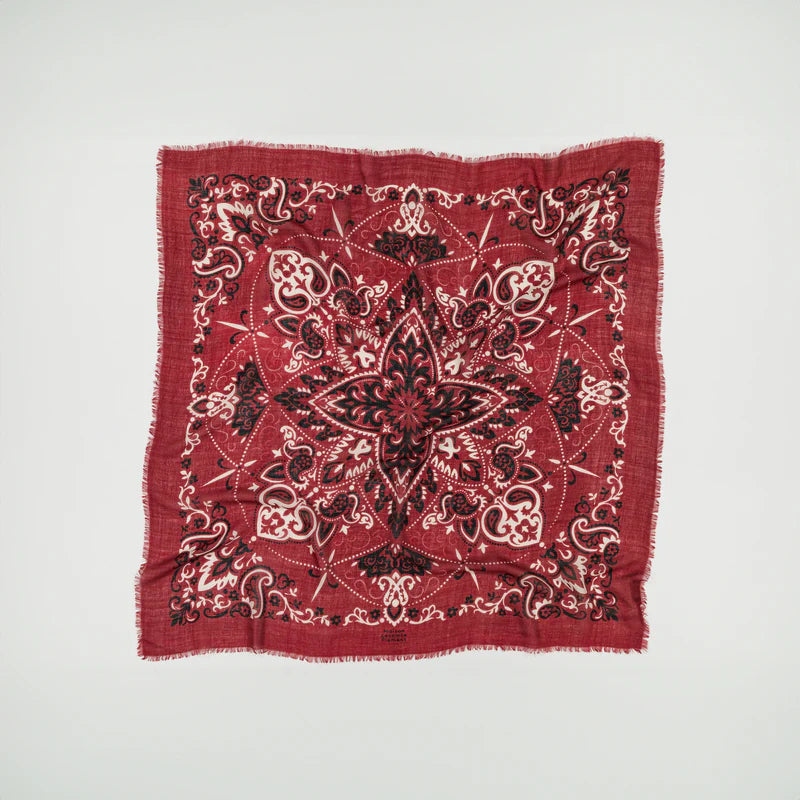 Bandana bordeaux LS