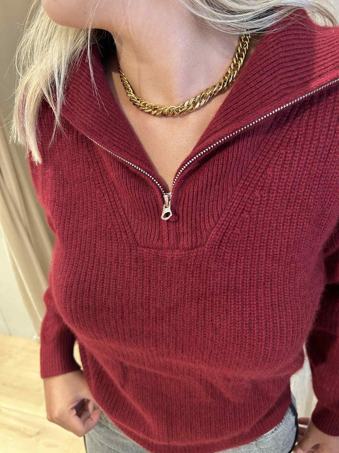 Pull-over breckenridge - burgundy