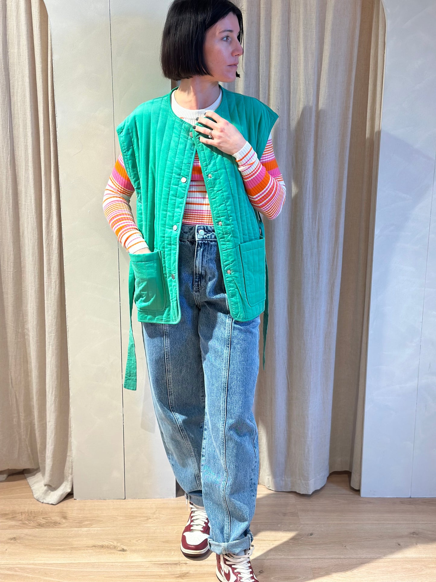 Gilet lali - vert