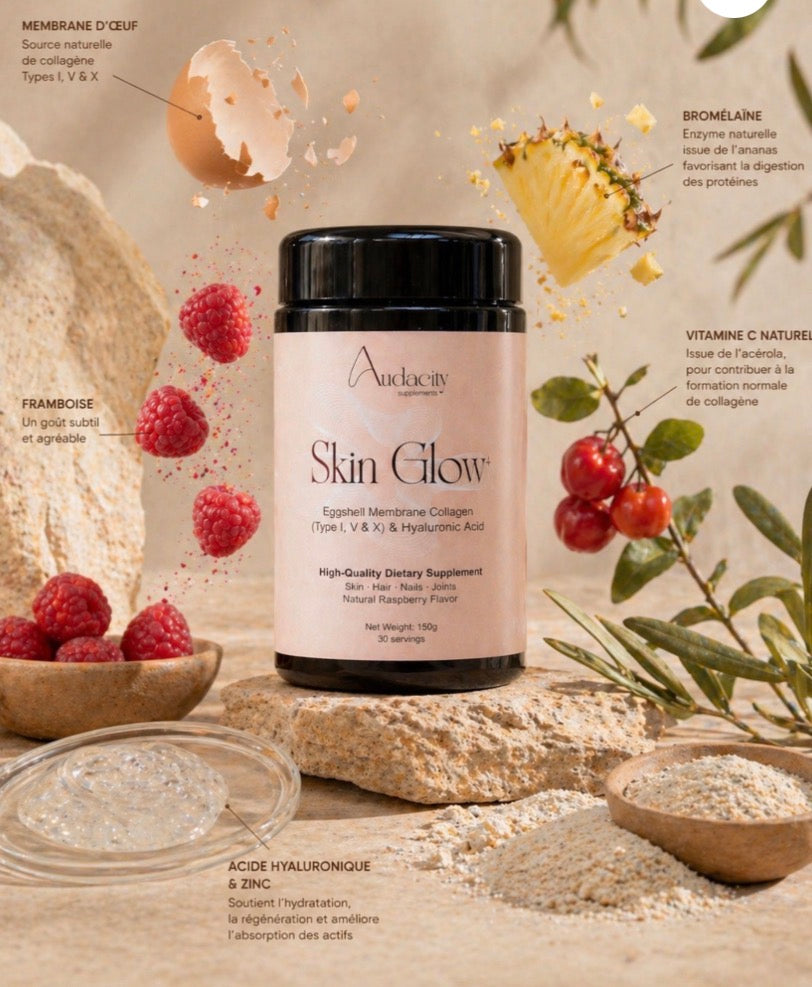 Audacity supplément skin glow + 150gr