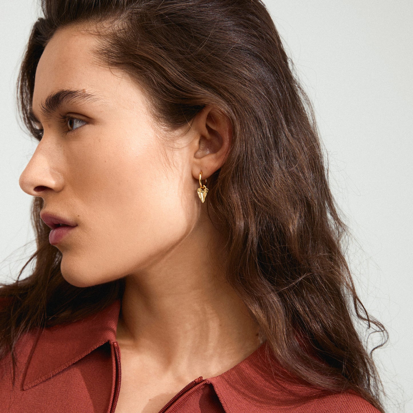 Boucles d'oreilles JULES plaquées or
