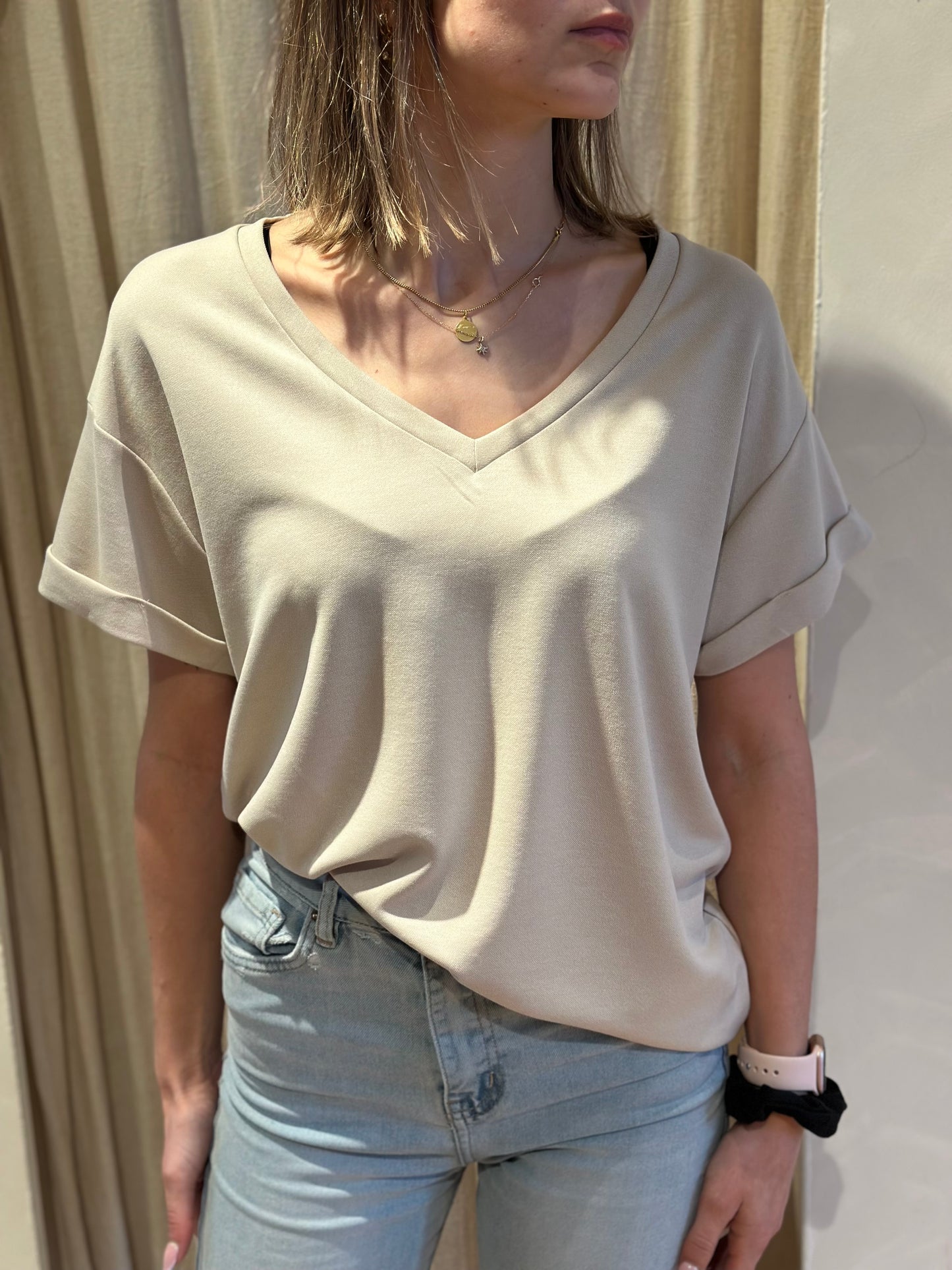 Amana V-M Bosko T-shirt - island fossil