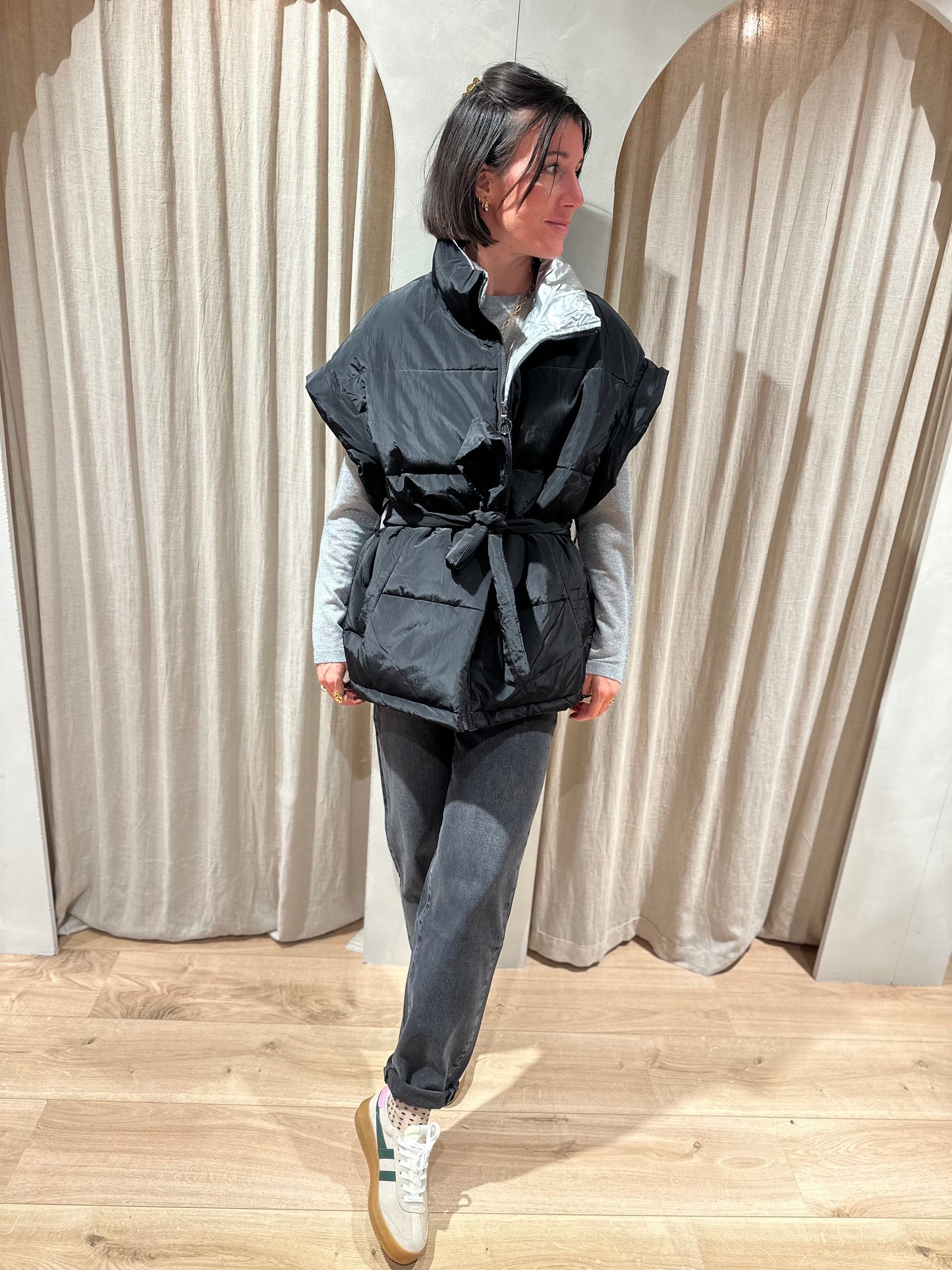 Veste sans manche zorro