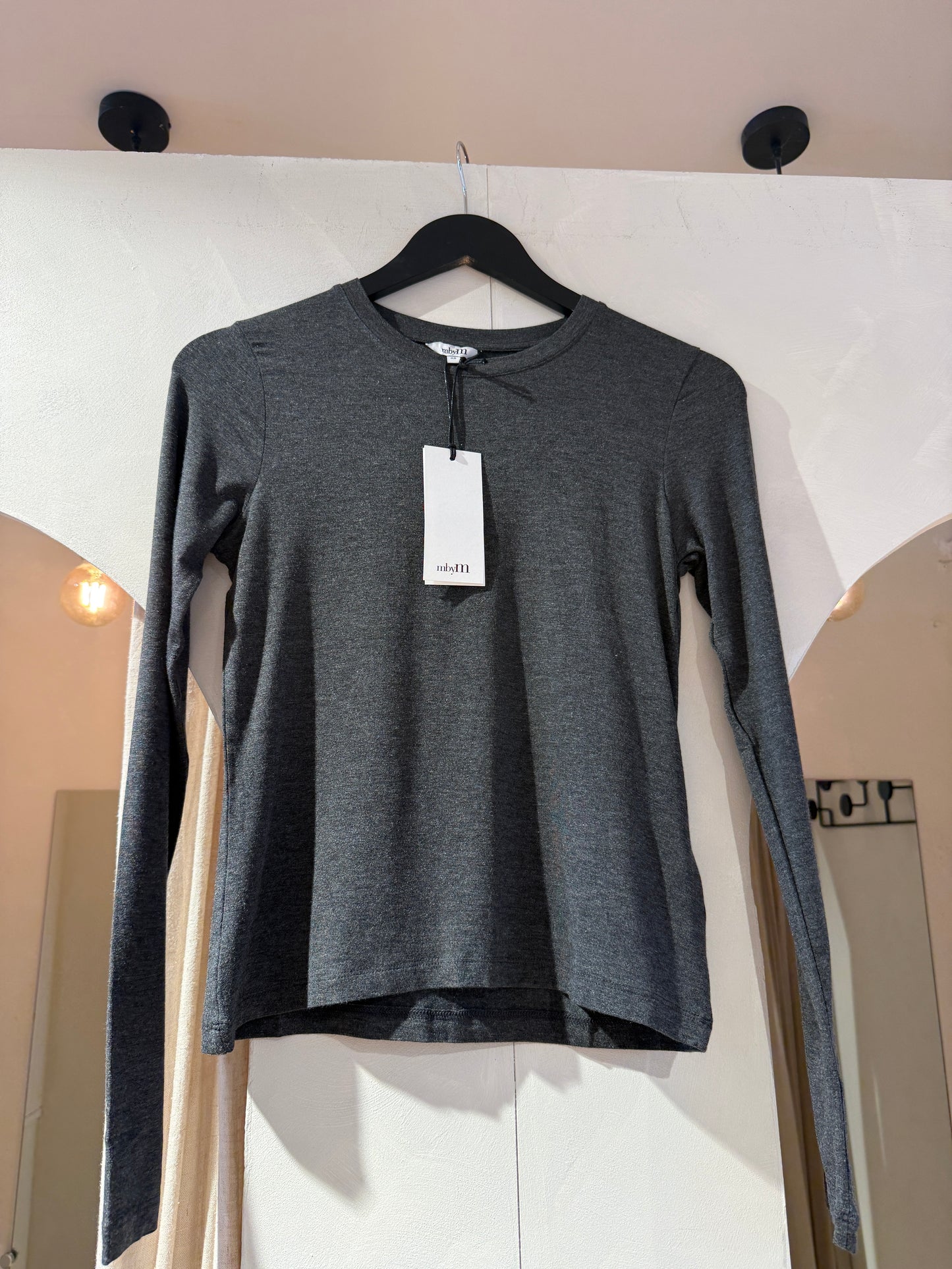 Christina-M dark grey GG - T-shirt