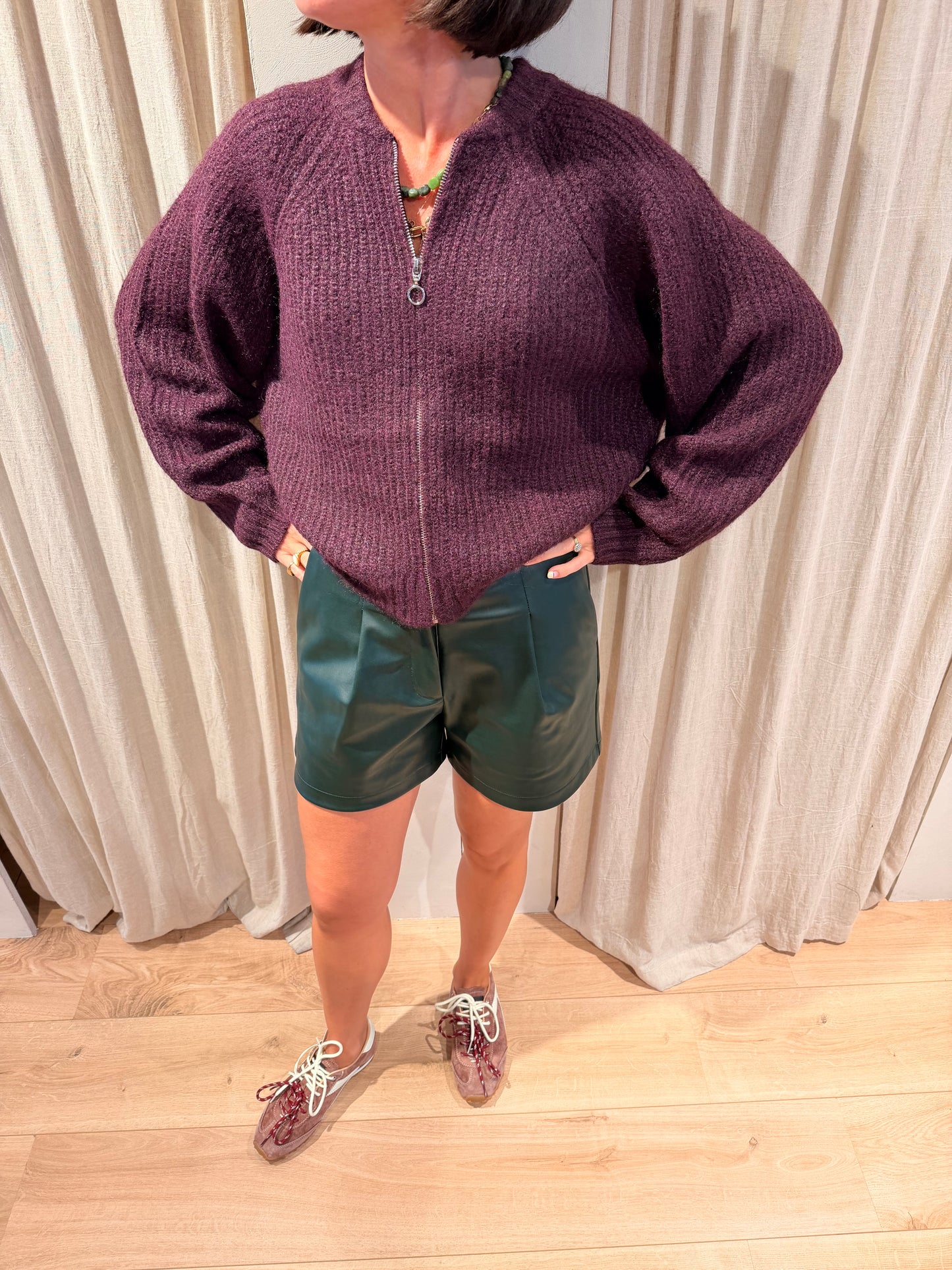 Rani bomber cardigan