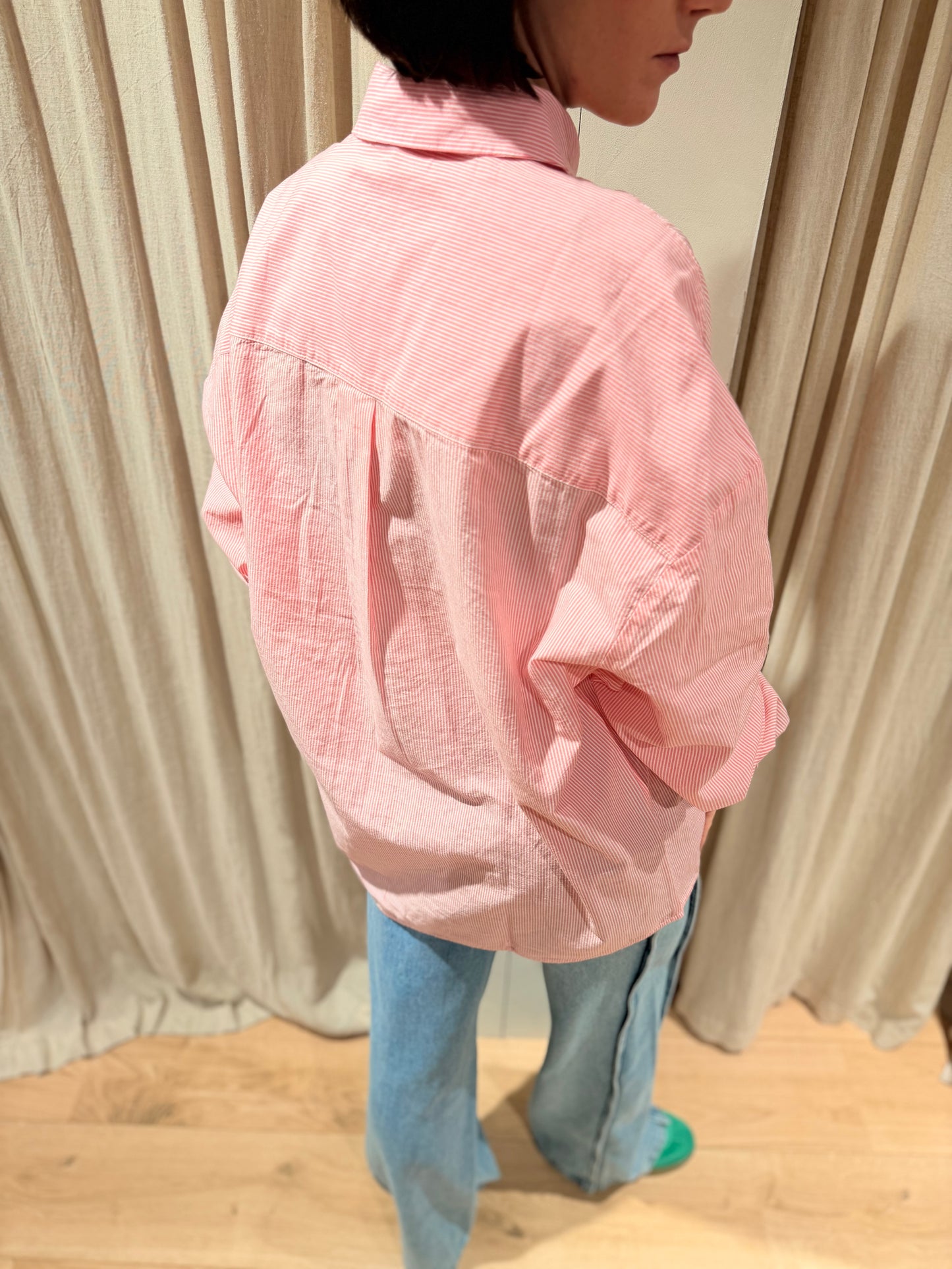 Melina Ls - Pink Stripe