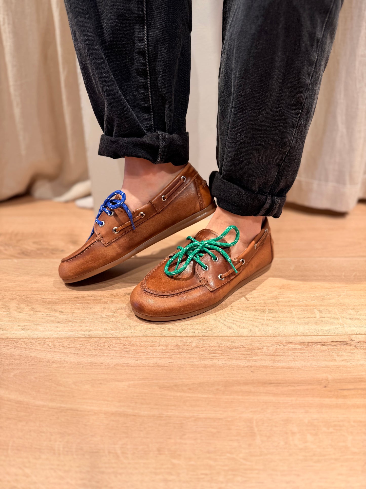 Boat shoes - Marin Lace Brown