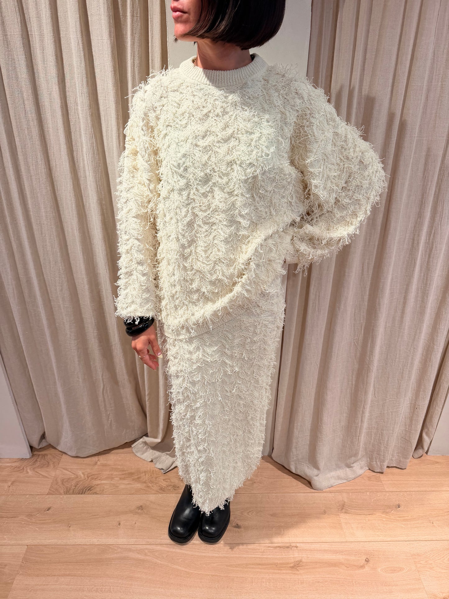 Bailee jumper fringes