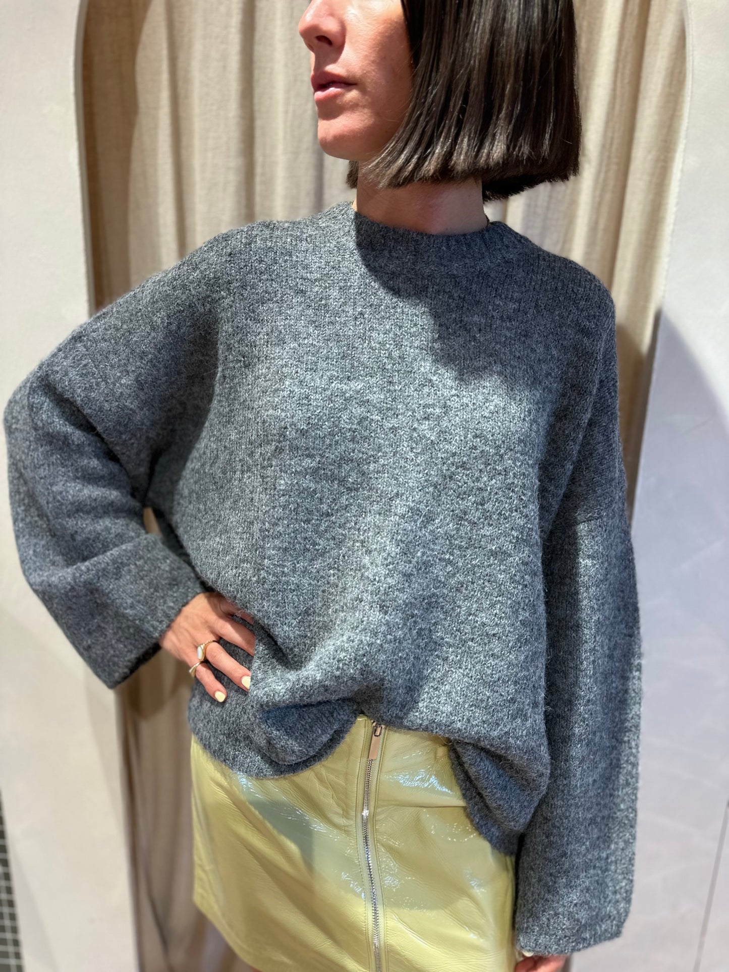Oversizee ulva jumper flower