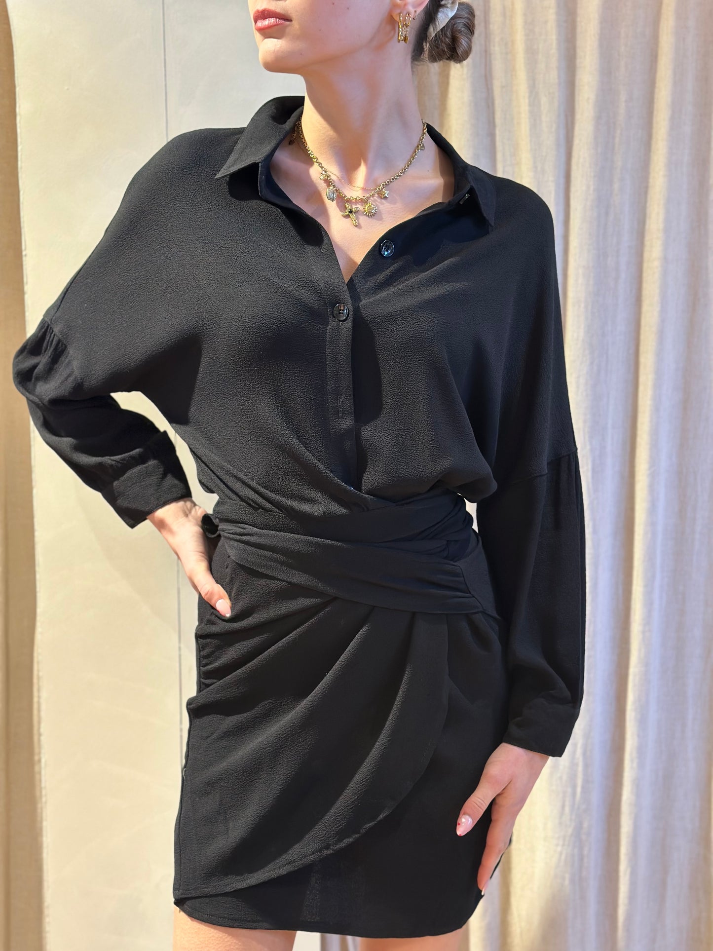 Robe Mila - noir
