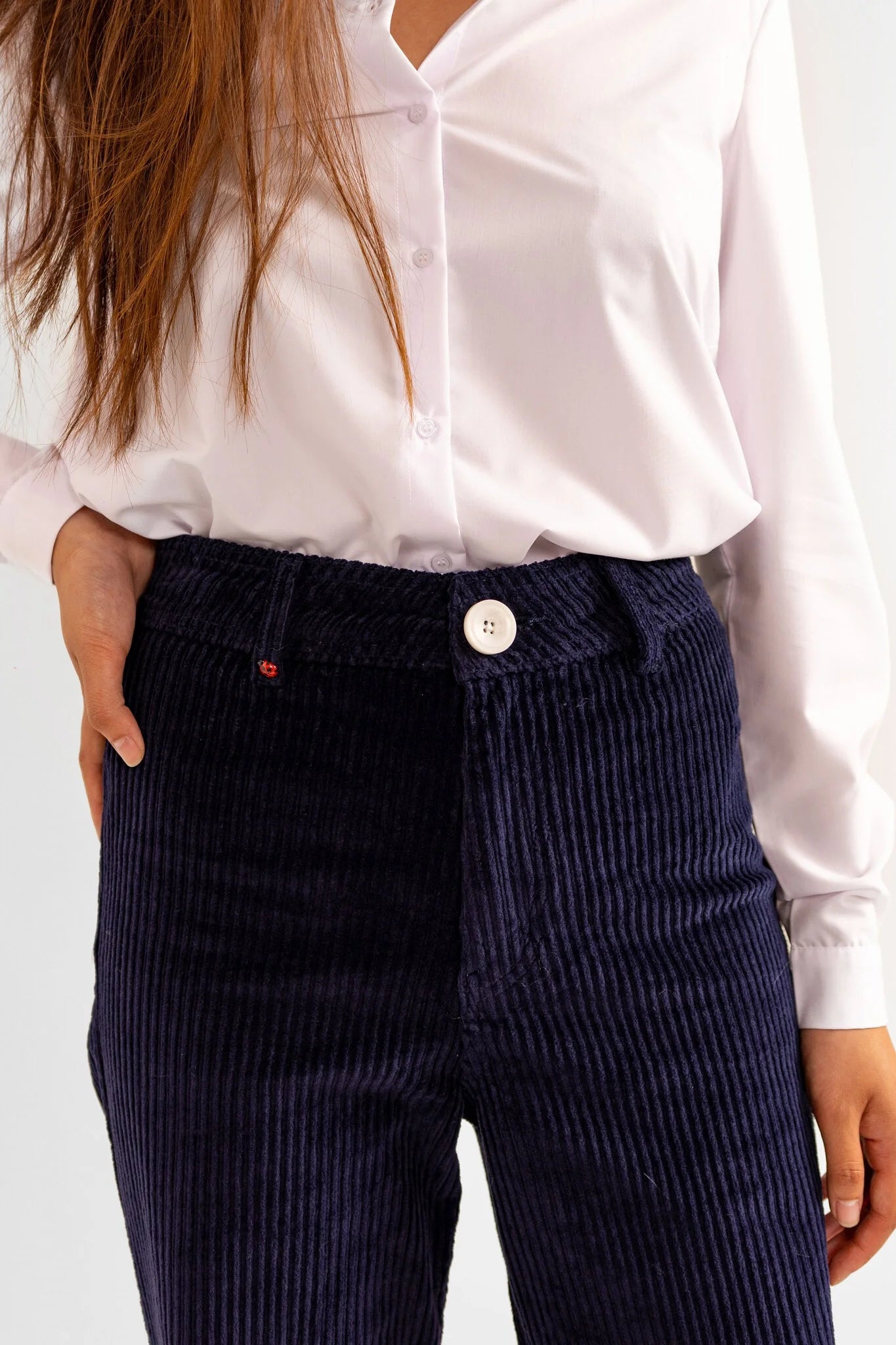 Fauve - navy velour
