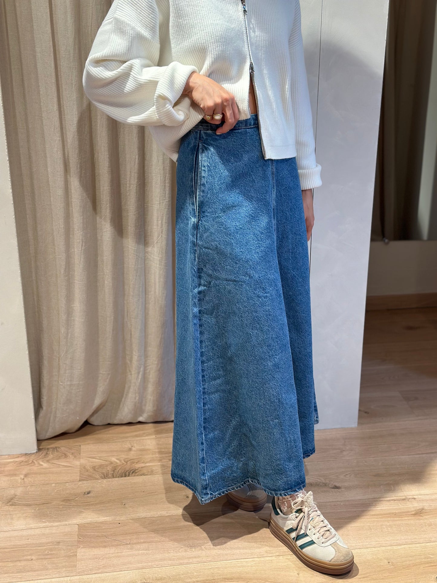 Waverly denim skirt
