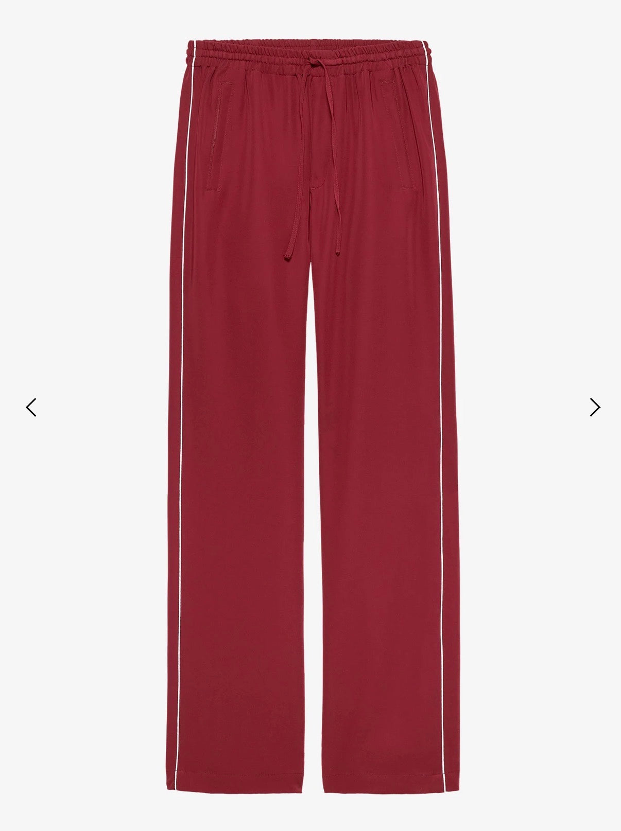 Tracksuit trousers with piping
