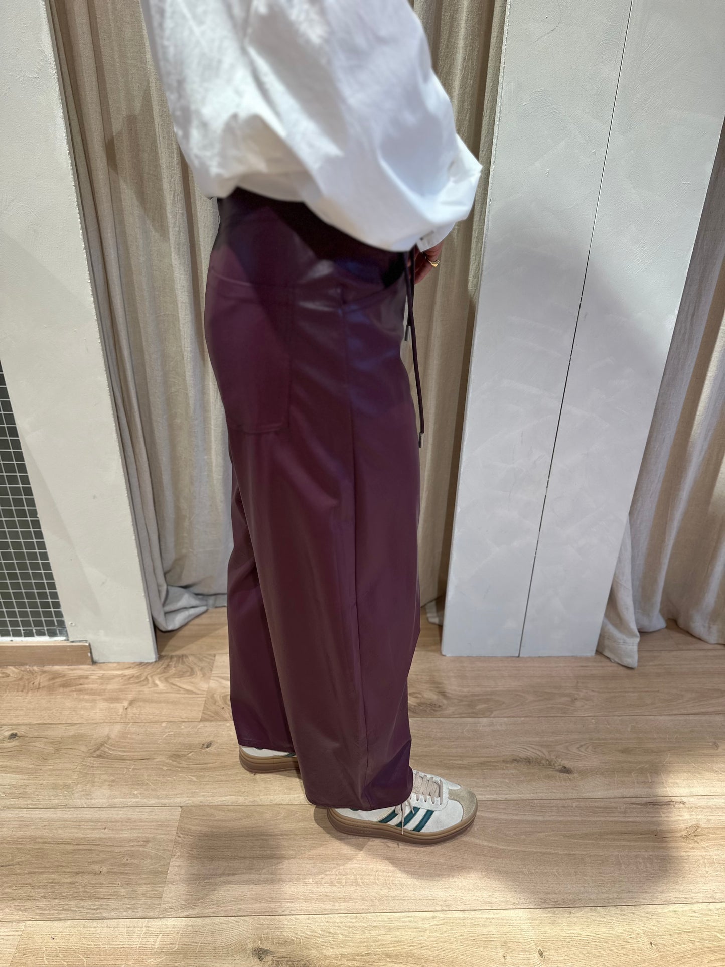 Timo pantalon bordeaux