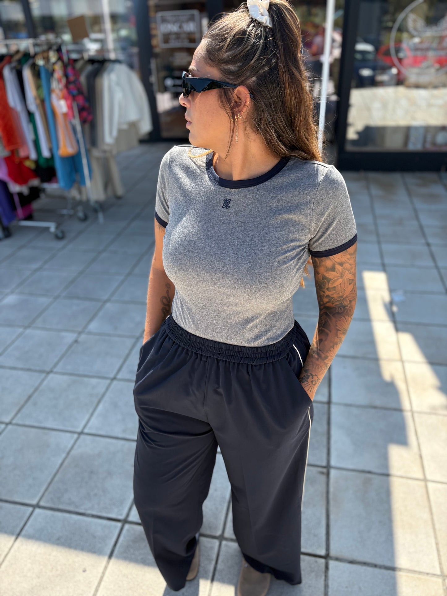 T-shirt sany - gris