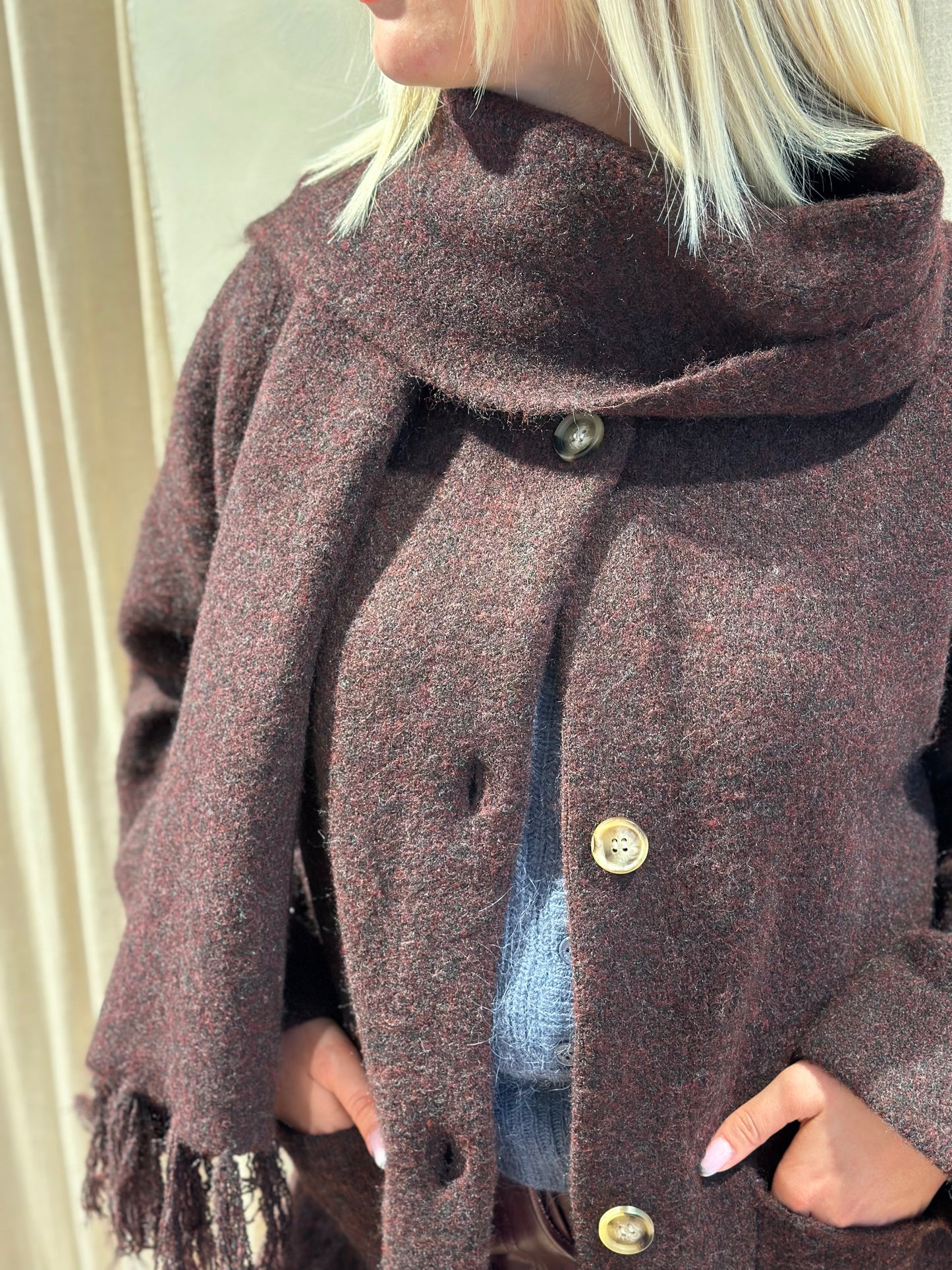 Gilet/veste Sofi - prune