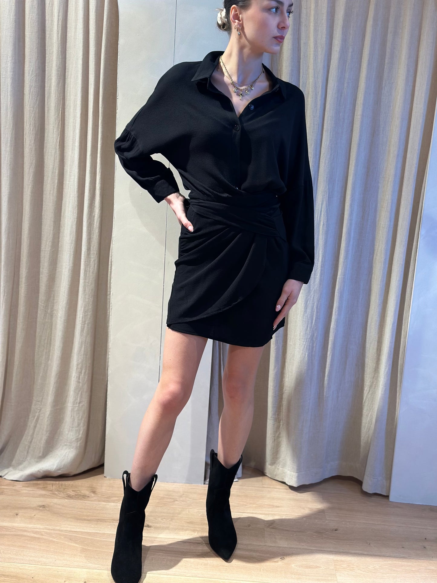 Robe Mila - noir
