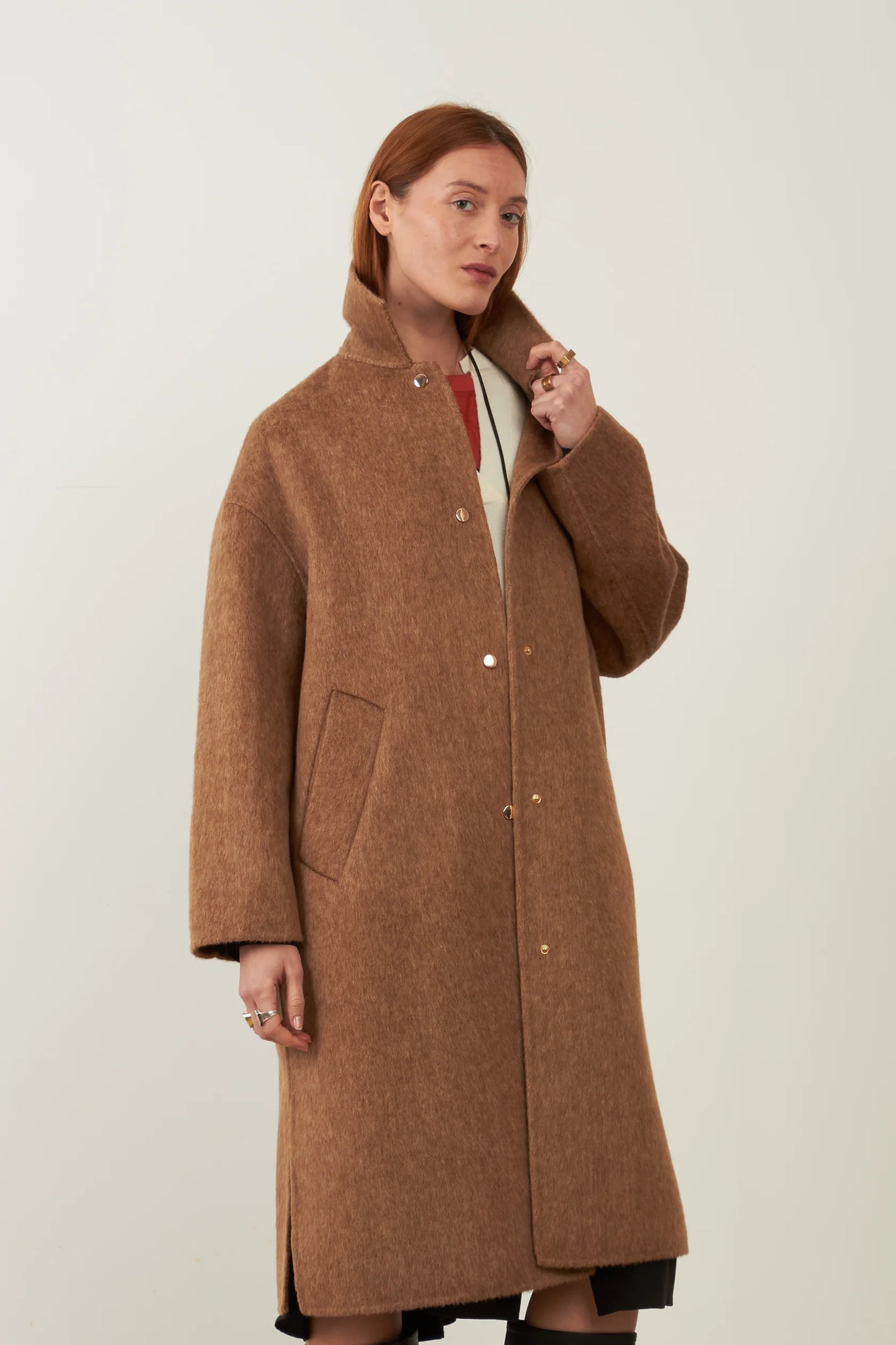 Veste Cambridge camel