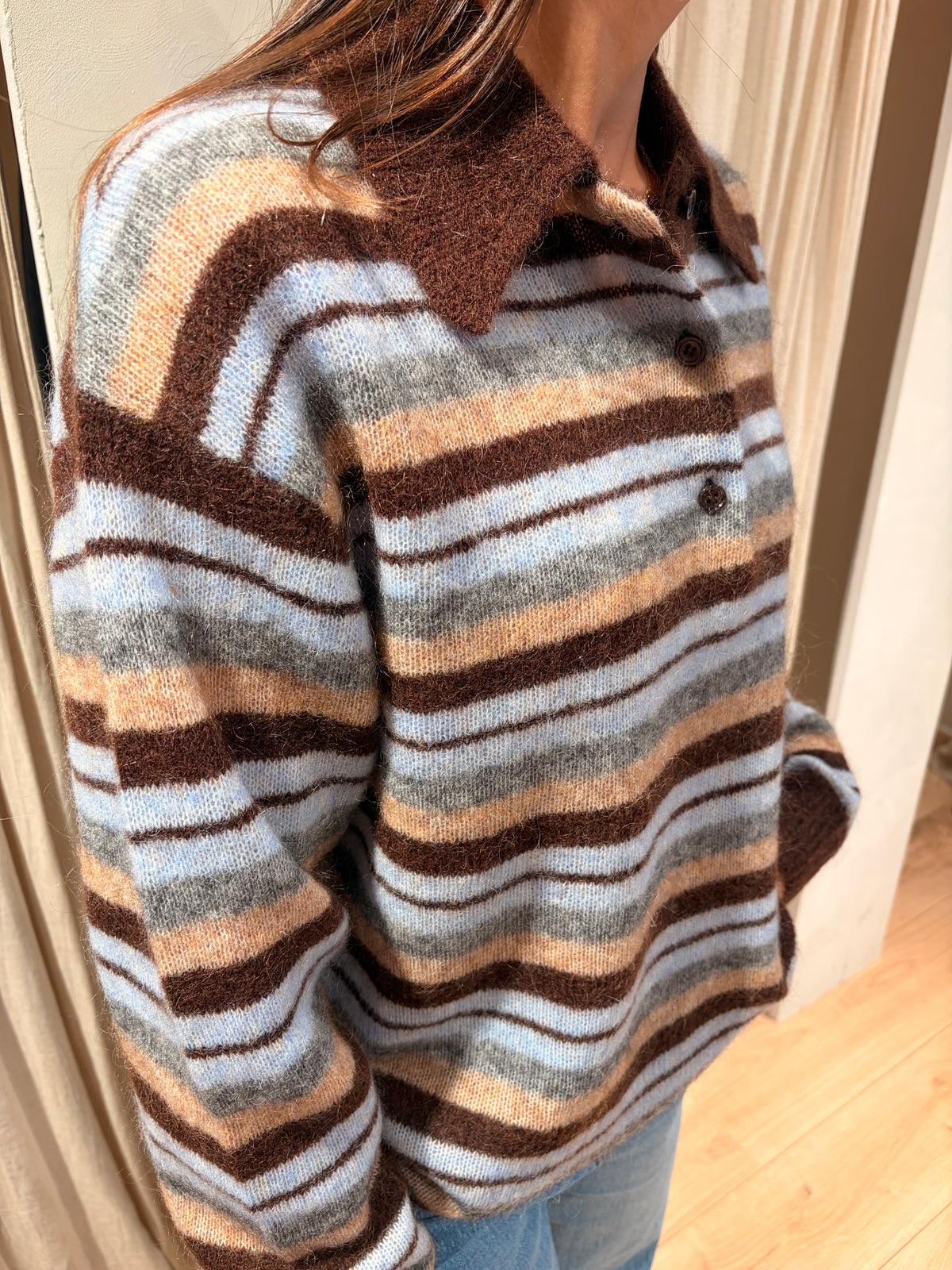 Amin-m friday stipe-knit