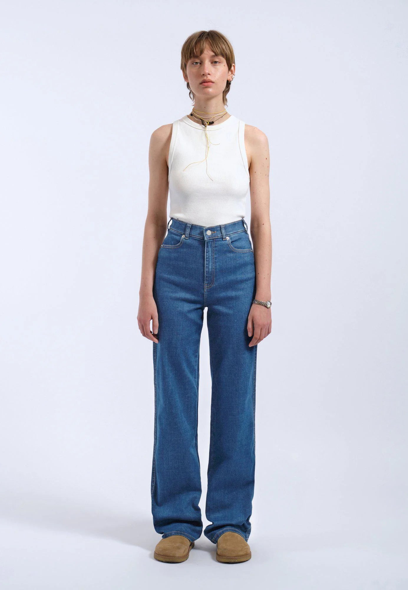 Moxy Straight- vale mid plain