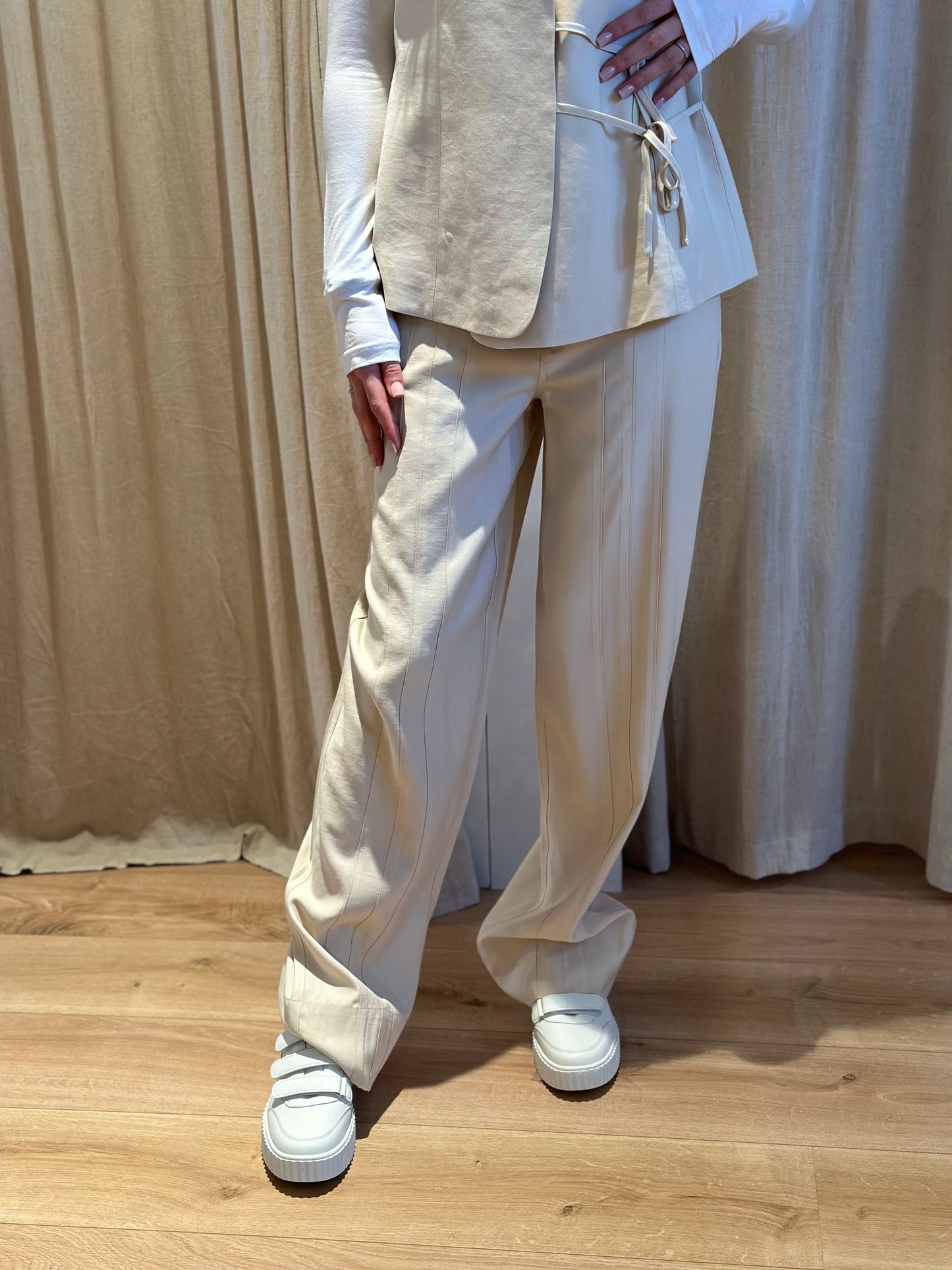 Cassi pant - oyster