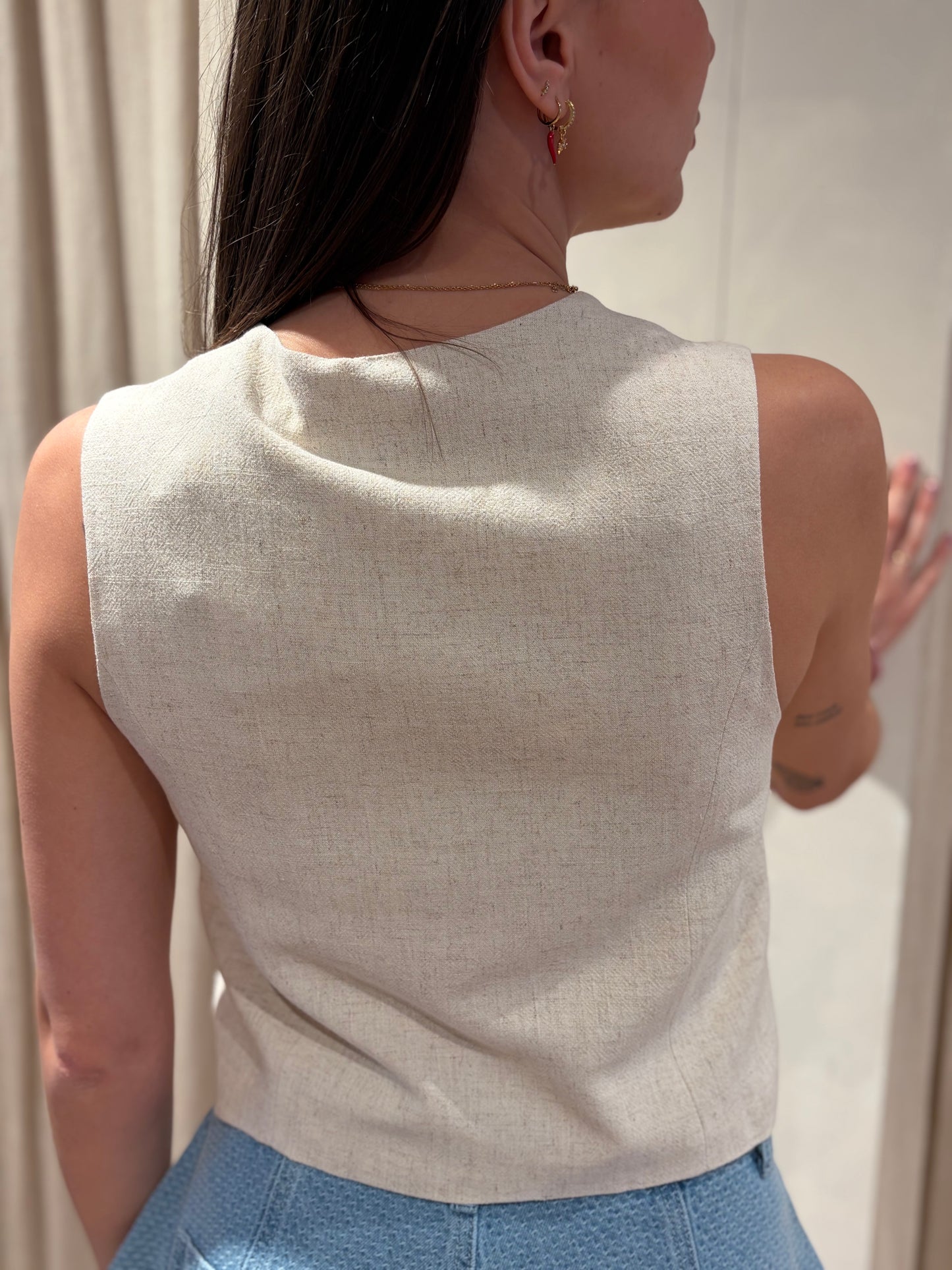 Blouse Daryl - Ecru