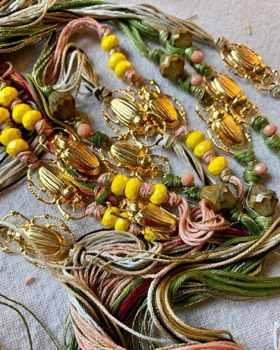 Bracelet scarab links