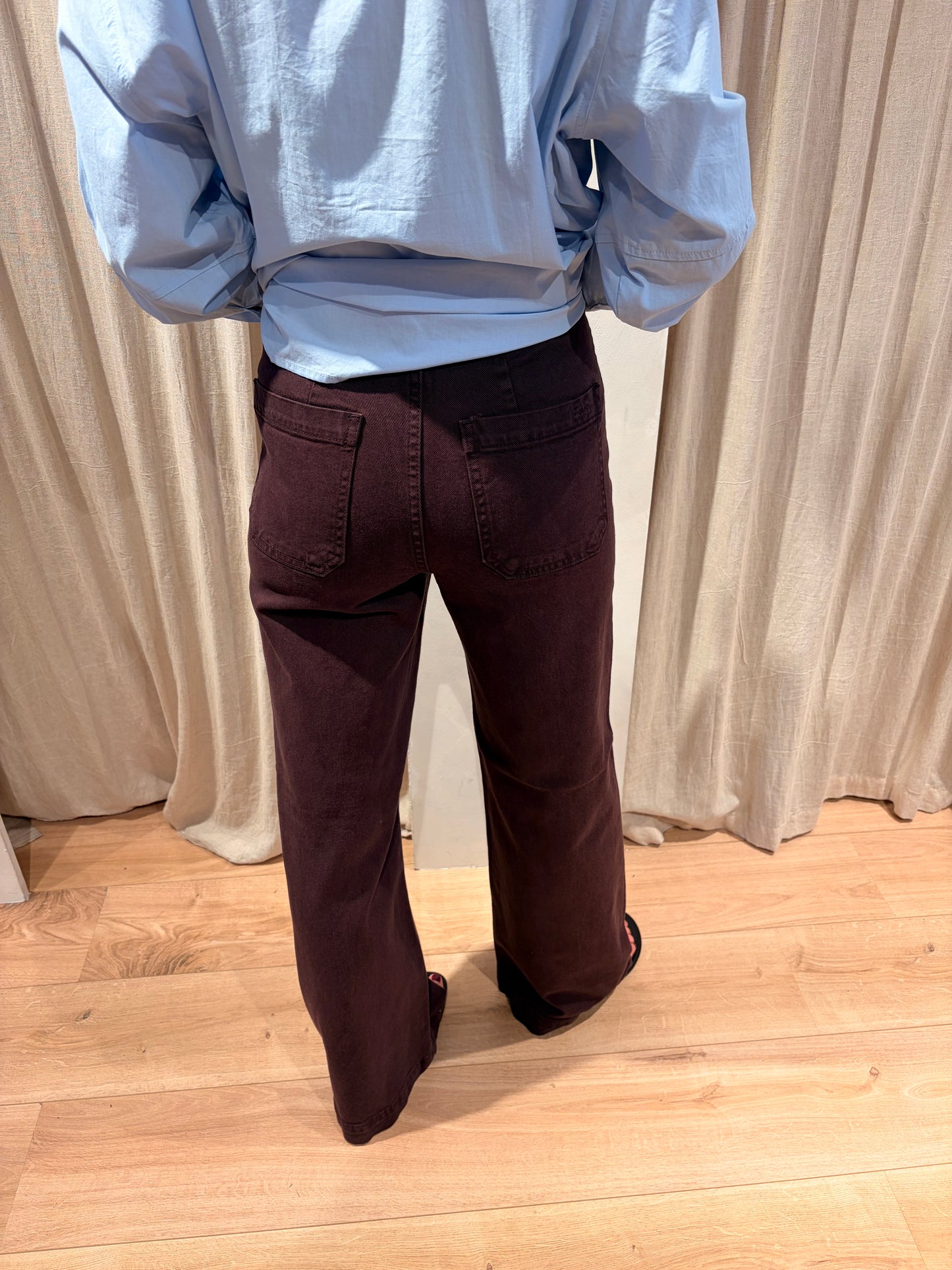 jeans Fauve - Aubergine