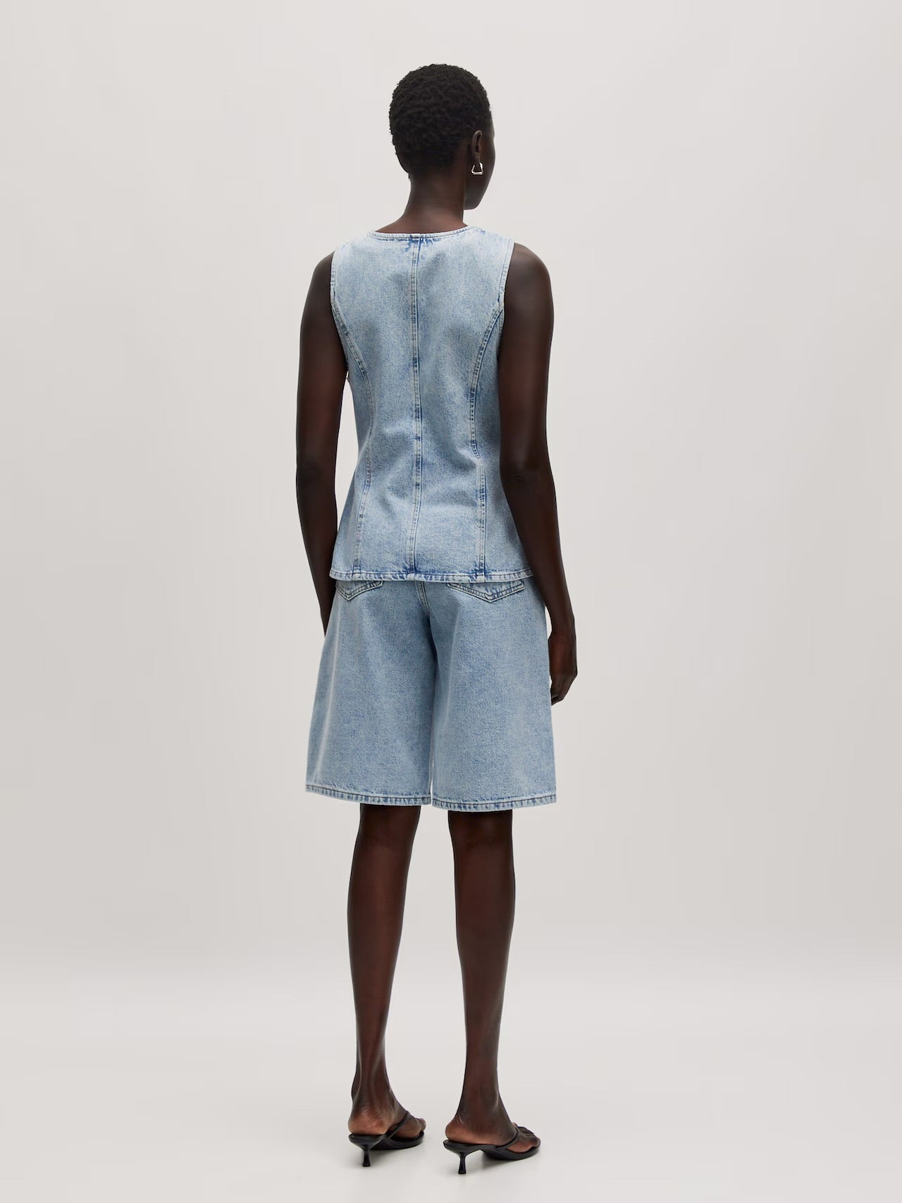 Lyla denim vest