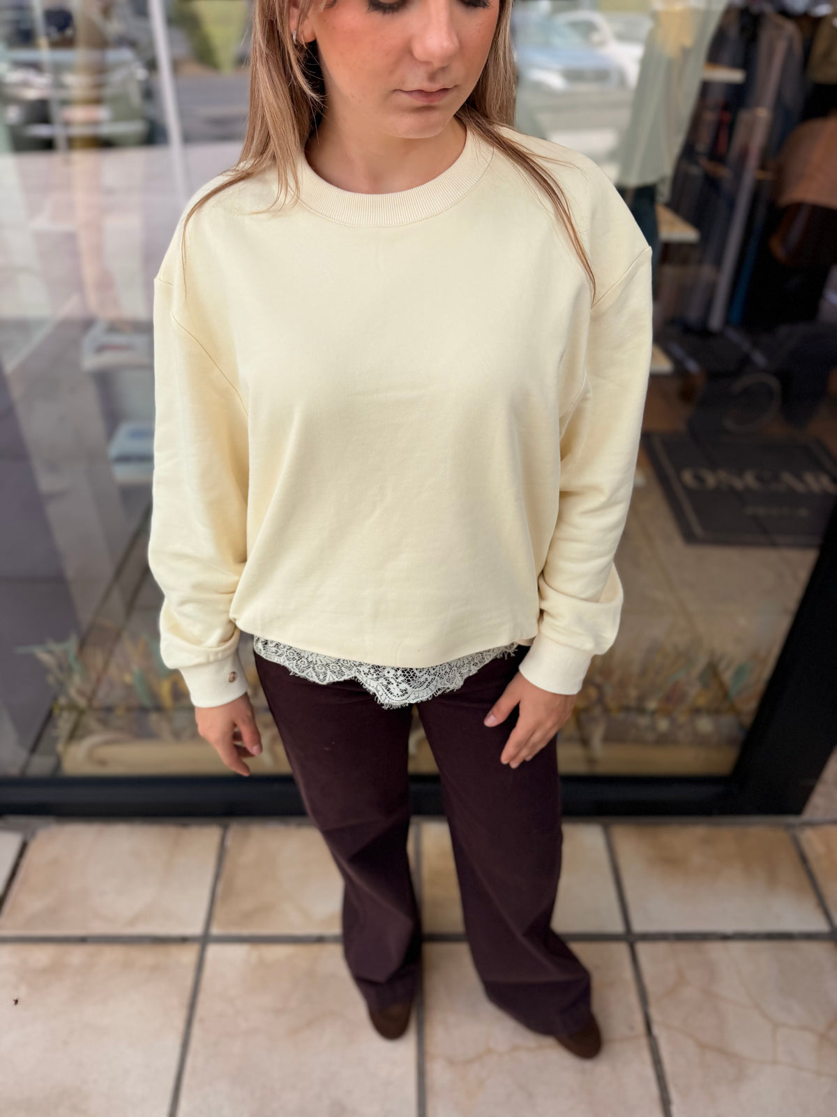 Sweat Nala écru