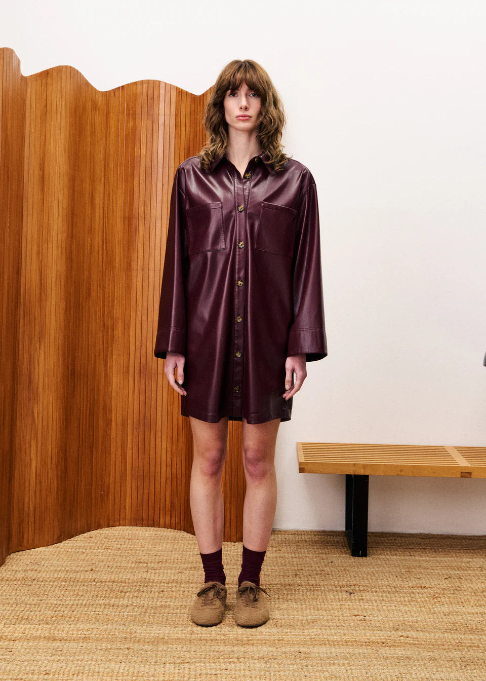 Robe ernaux - bordeaux