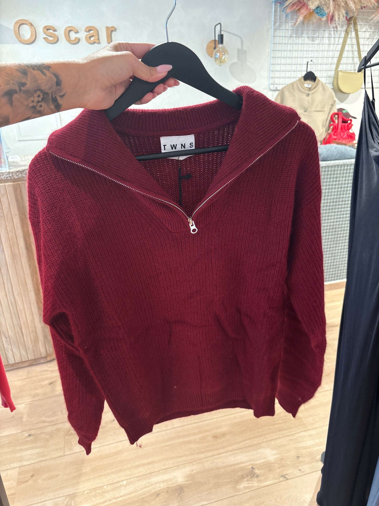 Pull-over breckenridge - burgundy