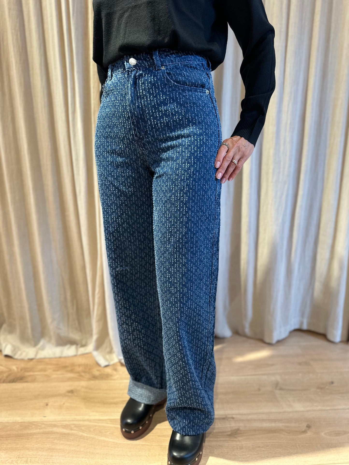 Theodora denim trousers -light blue