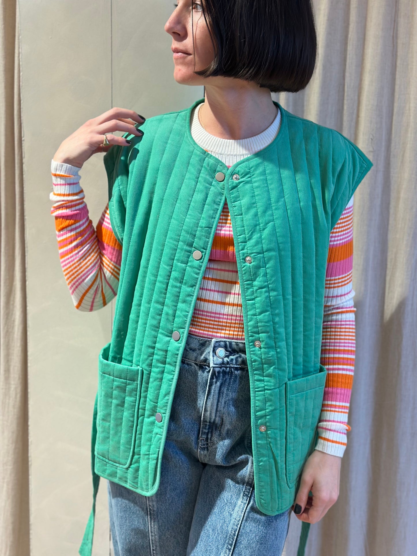Gilet lali - vert