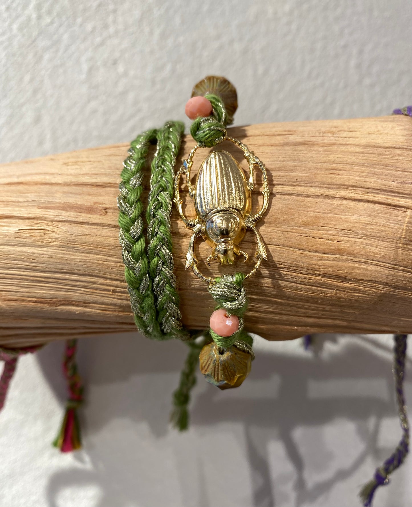 Bracelet scarab links
